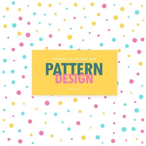 Pattern of colored dots Vector | Free Download