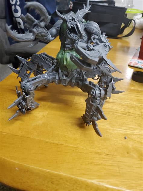 Start of my nurgle soul grinder : deathguard40k