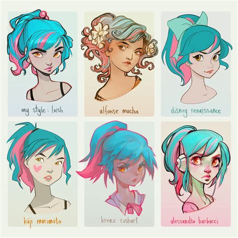 Lois van Baarle on Twitter | Art style challenge, Cute art, Style challenge