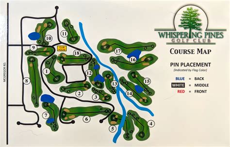 Scorecard & Local Rules - Whispering Pines Golf Club