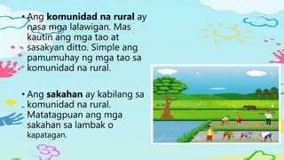 Ang mga Uri ng Komunidad | PPT