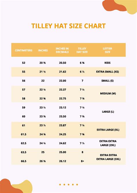 New Era Hat Size Chart in PDF - Download | Template.net