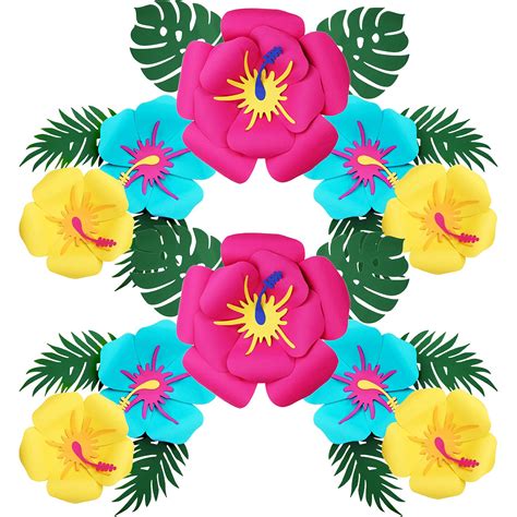 Luau Flowers Clip Art