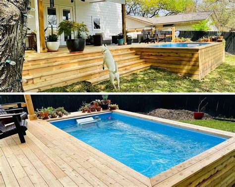 Above Ground Pool Deck Plans | Small Pool Deck Plans