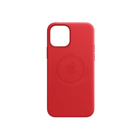 เคสหนัง iPhone 12 mini - Apple iPhone 12 mini Leather Case with MagSafe - (PRODUCT)RED ...