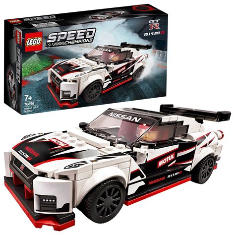 Buy LEGO 76896 Speed Champions Nissan GT-R NISMO Racer Toy, with Racing Driver Minifigure, Race ...