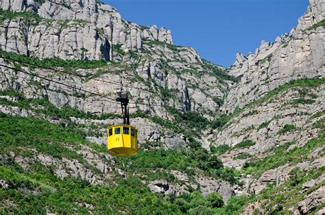 Barcelona Photoblog: Montserrat Aerial Cable Car or Aeri, the Door to a ...