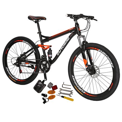 Buy Eurobike Full Suspension ain Bike 27.5 Inch, 21 Speed Shifting Off ...