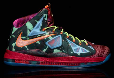 Nike unveils 'MVP' edition of LeBron James' signature LeBron X sneakers ...