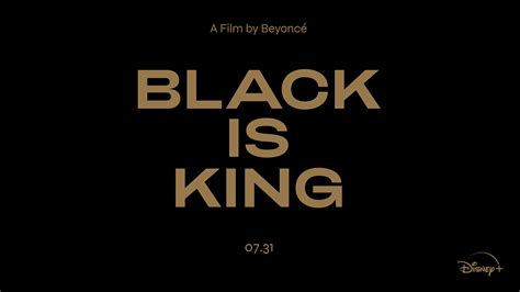 Beyoncé to release BLACK IS KING visual album on #DisneyPlus July 31 ...