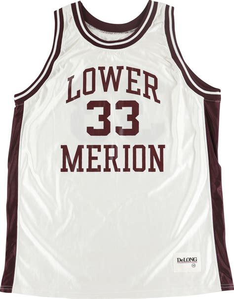 Kobe Bryant Lower Merion High School Game Worn Jersey - Sources from Kobe's Agent & Former NBA ...