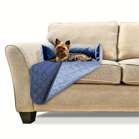 Furhaven Pet Furniture Cover | Two-Tone Reversible Water-Resistant Quilted Living Room Furniture ...