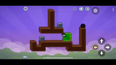 Apple Worm level 20 - YouTube