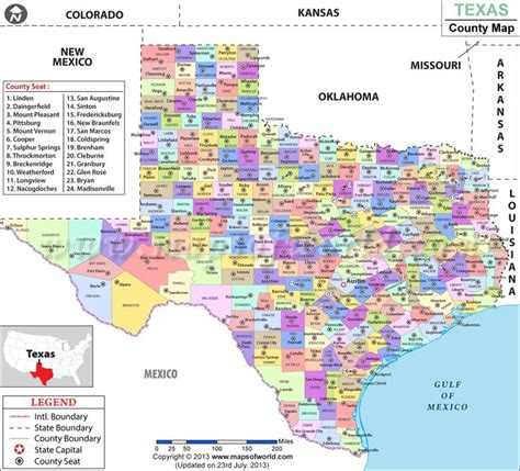 Texas county, Texas and Maps on Pinterest