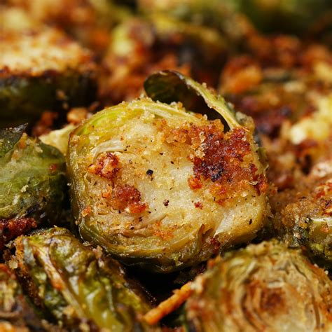 Roasted Garlic Parmesan Brussels Sprouts Recipe - Tasty