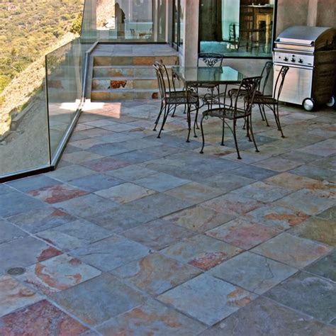 Achieve a Modern Rustic Aesthetic with Natural Slate Tile