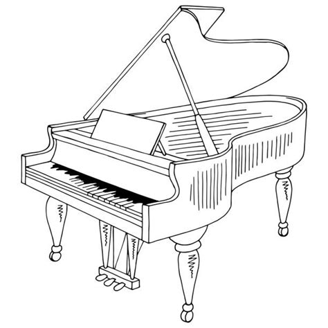 Grand Piano Illustrations, Royalty-Free Vector Graphics & Clip Art - iStock