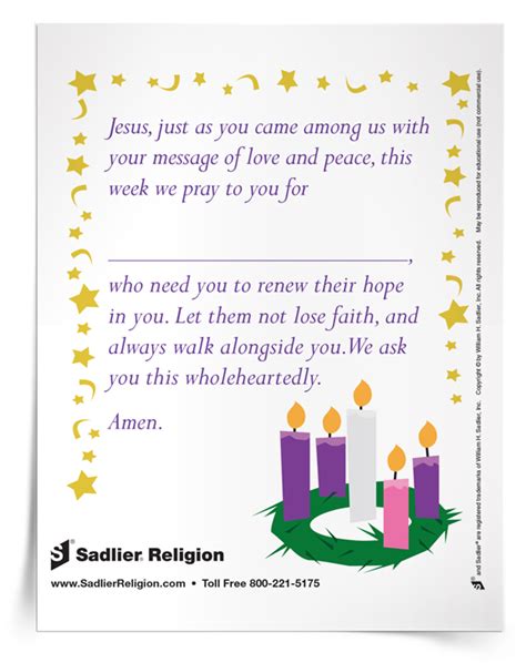 Advent Catholic Prayers & Advent Activities for Kids