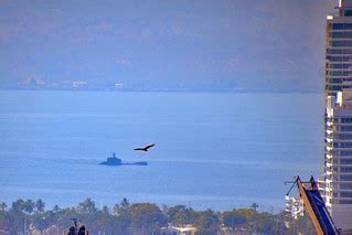 Submarine in Cartagena Harbor. View from La Popa, Cartagen… | Flickr