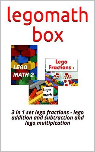 lego ® math box: 3 in 1 box set lego ® fractions - lego ® addition and subtraction and lego ...