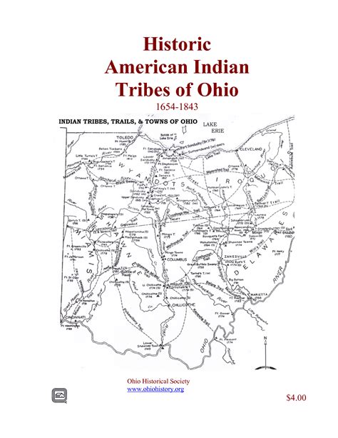 Ohio Indian Tribes Map - Map Of Usa With Rivers