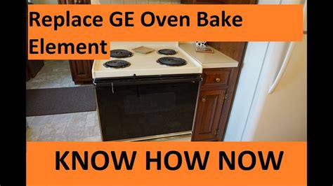 How to Replace Bake - Heating Element in a GE Oven - YouTube