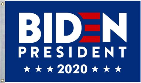 Joe Biden Flagge – 2020 Biden for President Flagge ist mit Bidens das neueste Logo, verwenden ...