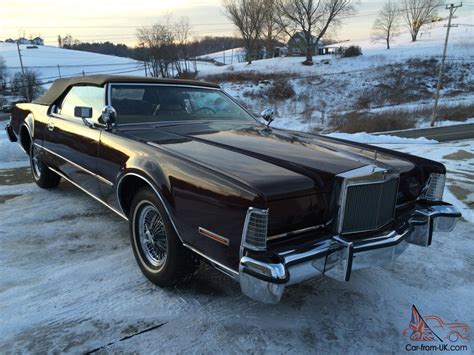 1974 Lincoln Continental Mark IV Convertible