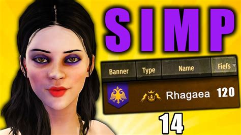 SIMPing to Rhagaea Until She Owns EVERY Fief - Vassal World Conquest Campaign - 14 - YouTube