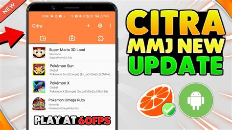 CITRA MMJ IS BACK! NEW UPDATE & BEST SETTINGS | 3DS EMULATOR FOR ANDROID - YouTube