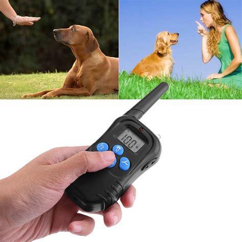 HERCHR Rechargeable Electric Dog Shock Collar Remote Anti Bark Control Training Stop Barking ...