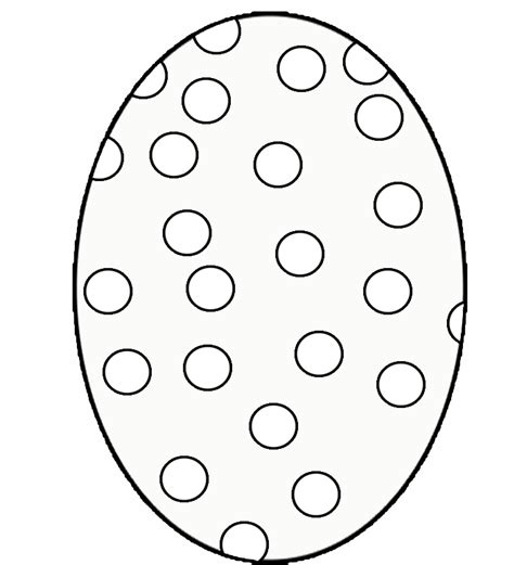 Blank Easter Egg Coloring Picture - ClipArt Best