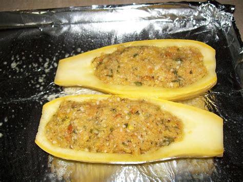 Stuffed Yellow Squash | Just A Pinch Recipes