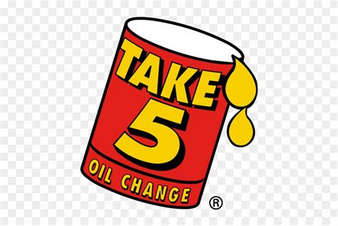 Take 5 Oil Change Logo - Full Size PNG Clipart Images Download