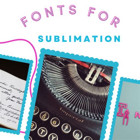 Free Fonts For Sublimation | Creative Dye