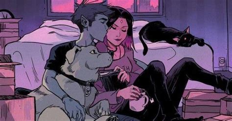 Beast Boy And Raven Are Finally An Official Couple In DC Comics