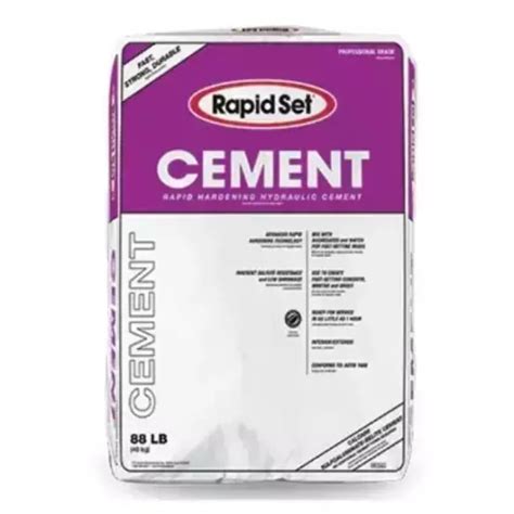 Rapid Set Rapid Hardening Cement - Meghan's Supply & Design