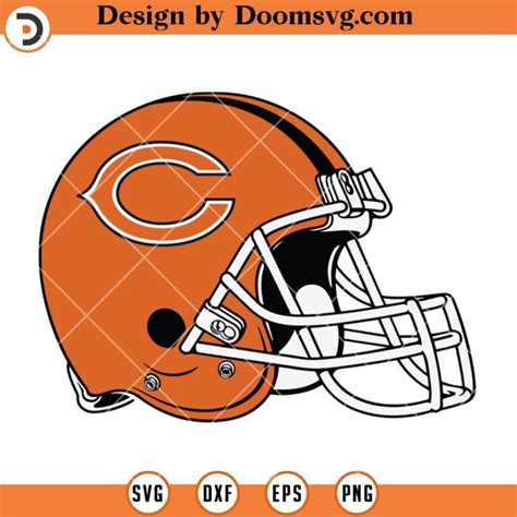 Chicago Bears Helmet SVG, Chicago Bears SVG, NFL Football Logo Team SVG ...