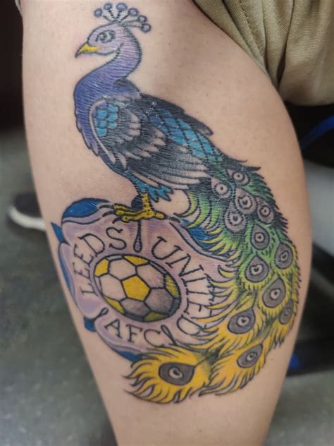 First Leeds tattoo, opinions welcome. : r/LeedsUnited