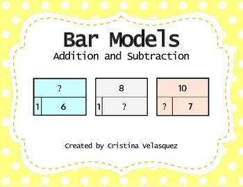 Bar Models: Addition and Subtraction by Immersion Excursion | TpT