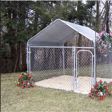 10x10x6 foot classic galvanized outdoor dog kennel purchasing, souring ...