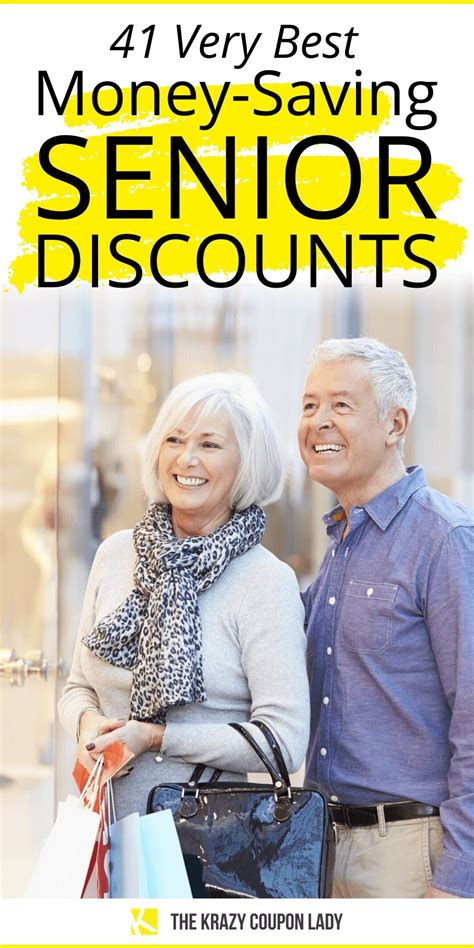 Huge list of senior citizen discounts – Artofit