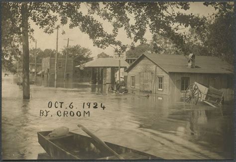 Flooding near Kinston, North Carolina