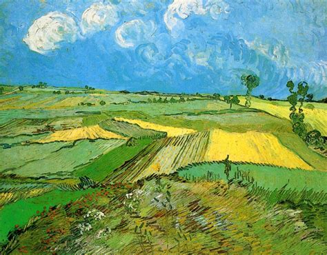 Wheat Fields at Auvers Under Clouded Sky, 1890 - Vincent van Gogh - WikiArt.org