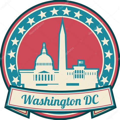 Washington DC skyline Stock Vector Image by ©mauromod #70487211