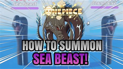 [AOPG] HOW TO SPAWN SEA BEAST/GUIDE AND TIPS! A One Piece Game | Roblox ...