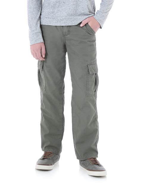 Wrangler - Wrangler Boys 4-16 Lined Cargo Pants - Walmart.com - Walmart.com