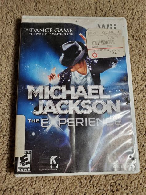 Michael JACKSON THE Experience WII GAME on Mercari | Michael jackson ...