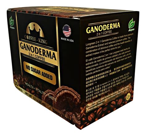 Black Ganoderma Coffee 1 Box (2.18g/30 Sachets) - PureGano