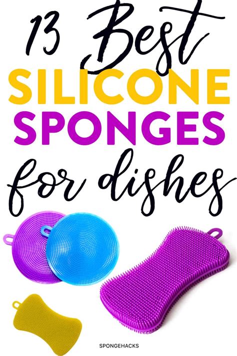 13 Silicone Sponges for Dishes That ACTUALLY Work!